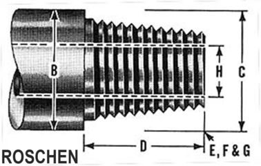Mayhew rosca el diámetro de Roces de taladro 114.3m m con las juntas soldadas con autógena fricción de la herramienta para la perforación rotatoria