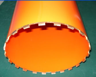Dirigir los pedazos finos Ø200mm de base del diamante del tubo para el material global duro