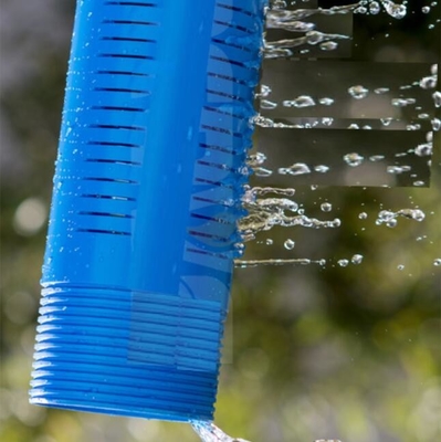 Especificación de sistema del tubo de la pared del PVC U del revestimiento del pozo de agua/de tubo de la pantalla de filtro de agua