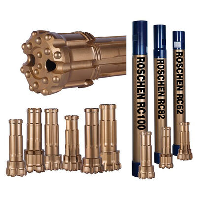 calidad  RE004 Reverse Circulation Bit for RE004 RC hammer golden drilling fábrica