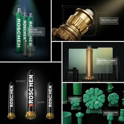 calidad ROS60 Circulación inversa DTH Martillo de alta presión Perforación profunda de agujeros Compatible Sistema RC Epiroc para exploración minera fábrica