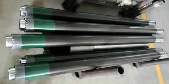 Calidad T6-101 Barril de núcleo de tubo triple con forro de plástico para minería superficial y perforación geotécnica fábrica