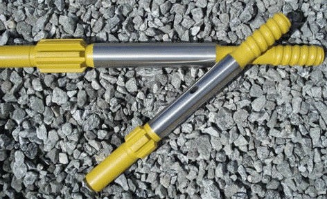 calidad  Rock Drilling Rig T38 T45 T51 GT60 Coupling Sleeves for Mining Rock Drilling Coupling sleeve fábrica